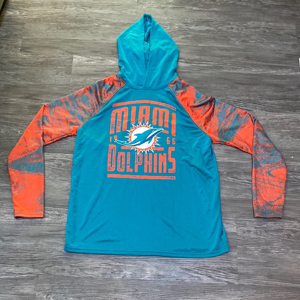 Miami dolphins XL lightweight hoodie